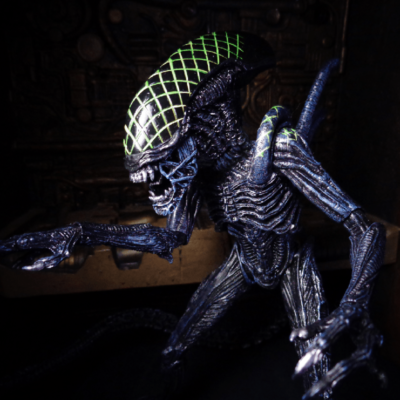 NECA Grid Alien Xenomorph Warrior AVP 7