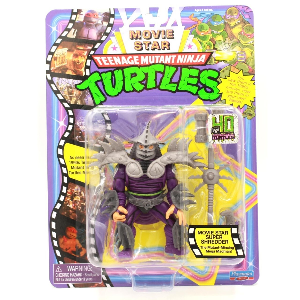TMNT Ninja Turtles Movie Star Super Shredder Playmates (2024