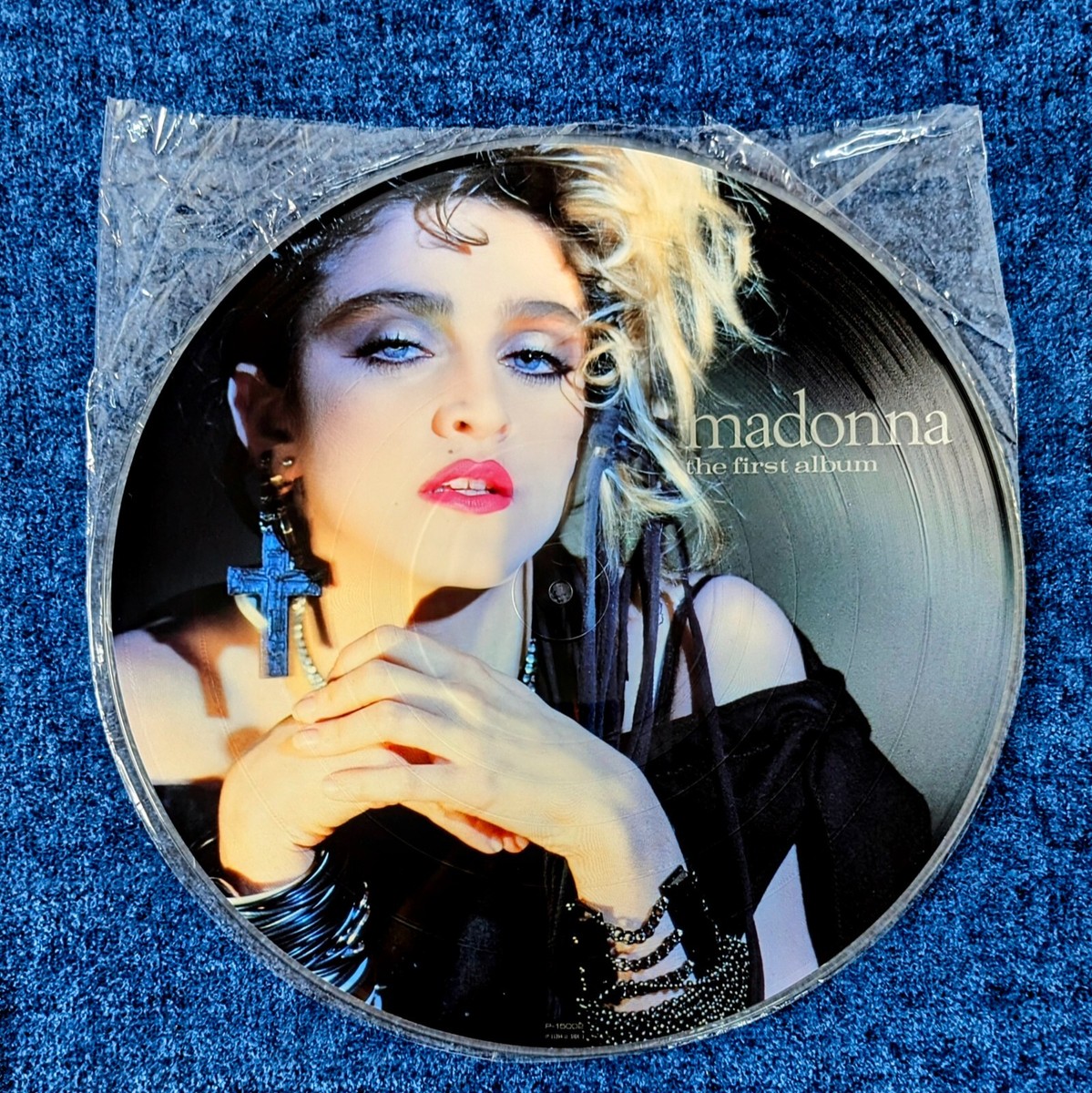 MADONNA FIRST ALBUM 12'' PICTURE DISC VINYL LP JAPAN 1987 PINK