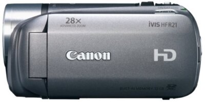 Canon Digital Video Camera iVIS HF R21 Silver IVISHFR21SL 2.07MP