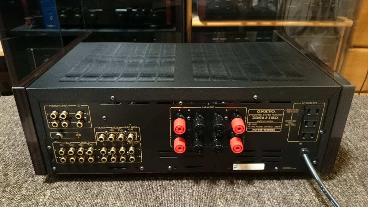 ONKYO Integra A-819XX Integrated Amplifier Overhauled Japan Tested
