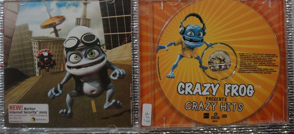 654) Malaysia WEA CD ~ CRAZY FROG present CRAZY HITS jamba | eBay