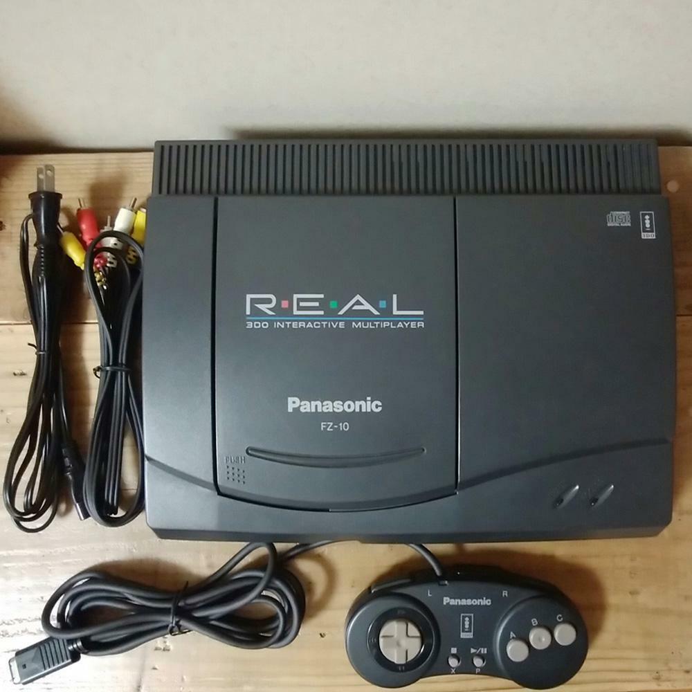 3DO FZ-10 Panasonic Console Controller | NTSC-J (Japan) | Black