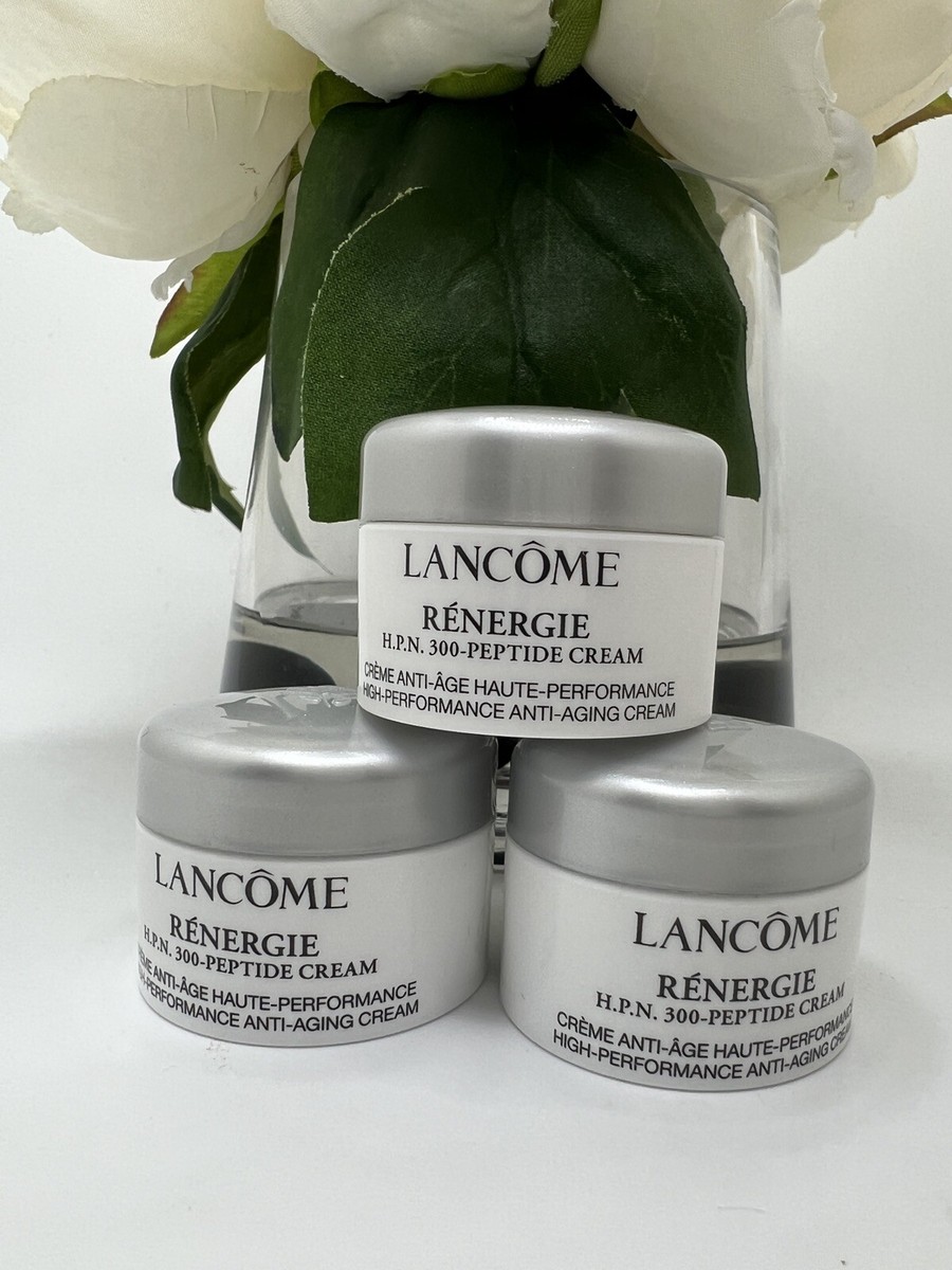 3X Lancome Renergie H.P.N. HPN 300-Peptide Cream 0.16oz 5ml/each