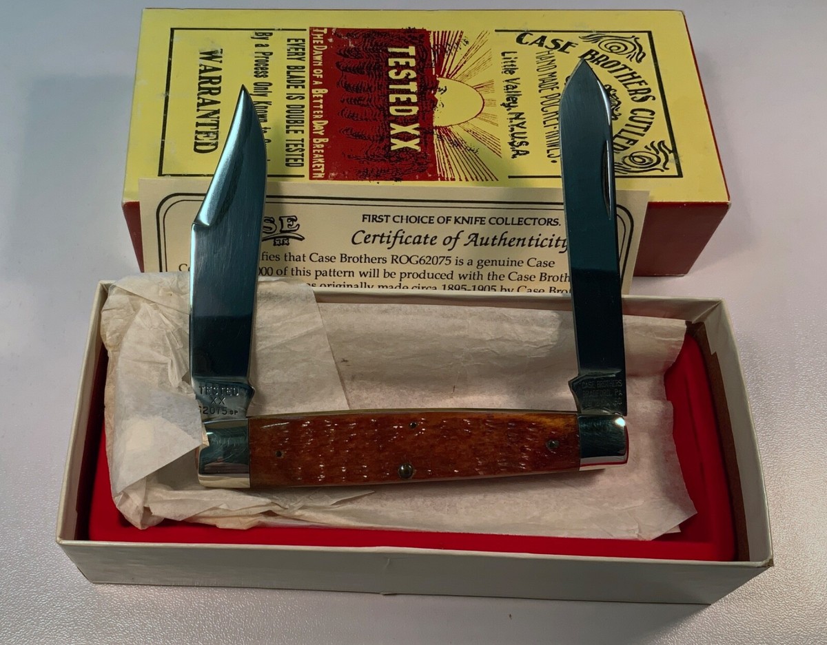 Case XX ROG 62075 Moose Folding Knife – Mint in Box – Rare Vintage
