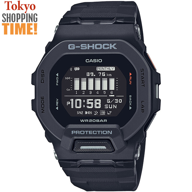 Casio G-Shock G-SQUAD GBD-200-1JF Bluetooth Mobile Link Sport