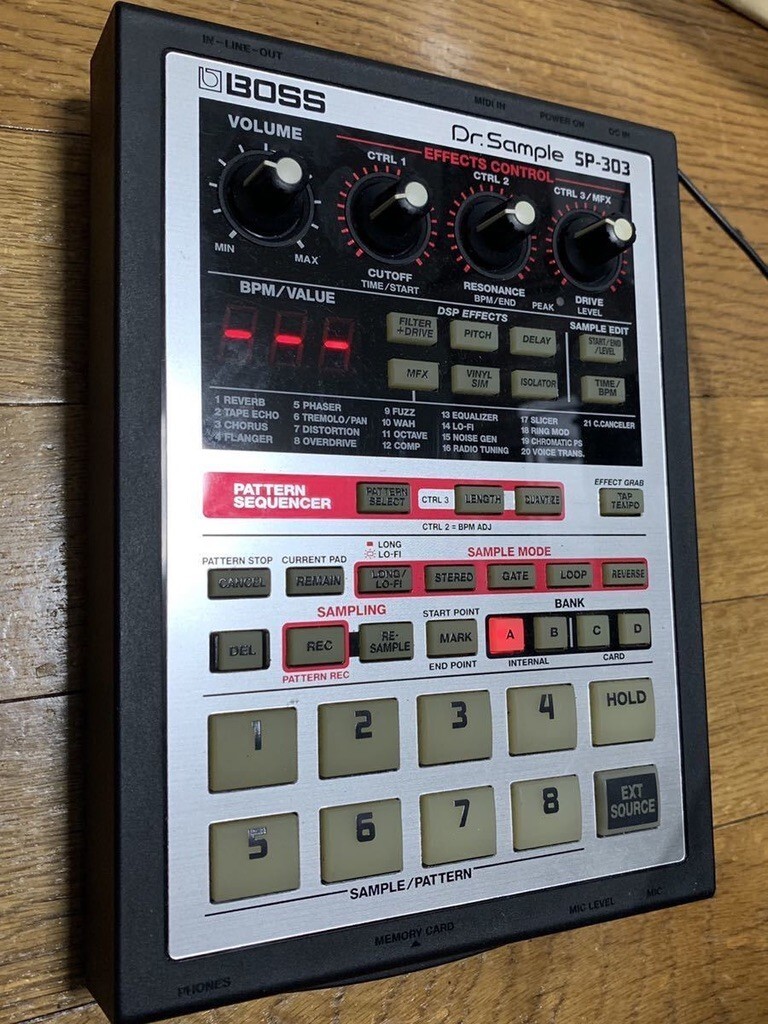 Boss SP-303 Dr. Sample Portable Phrase Sampler From Japan Used | eBay