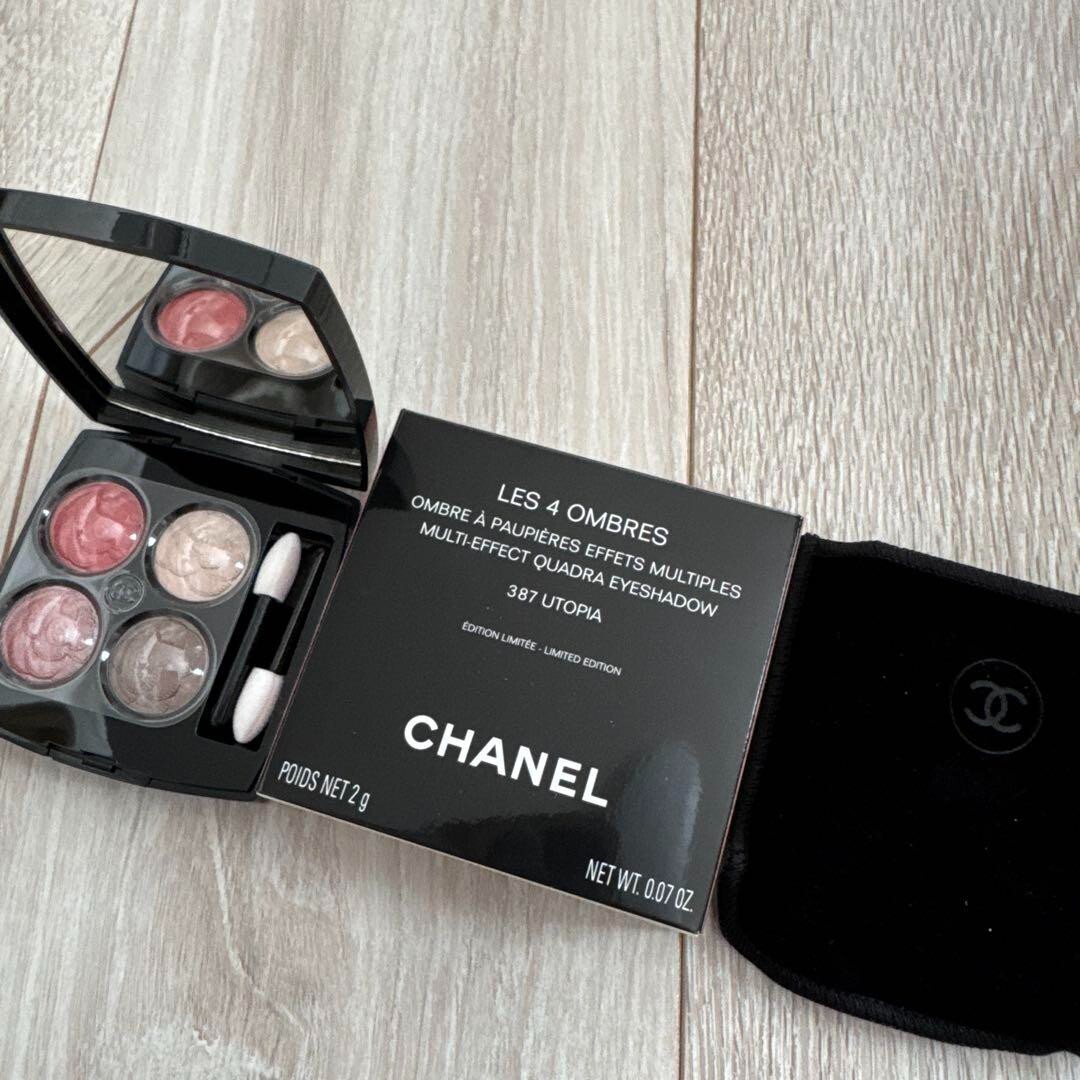 CHANEL LES 4 OMBRES 387UTOPIA アイシャドウパレット CHANEL LES 4