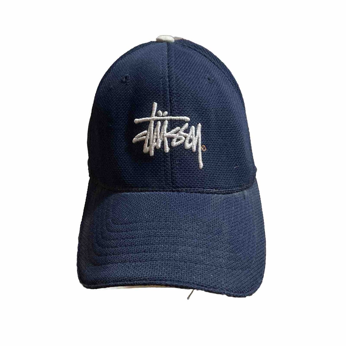 Vintage 90s Stussy Hat Cap Baseball Cap Navy Fitted | eBay