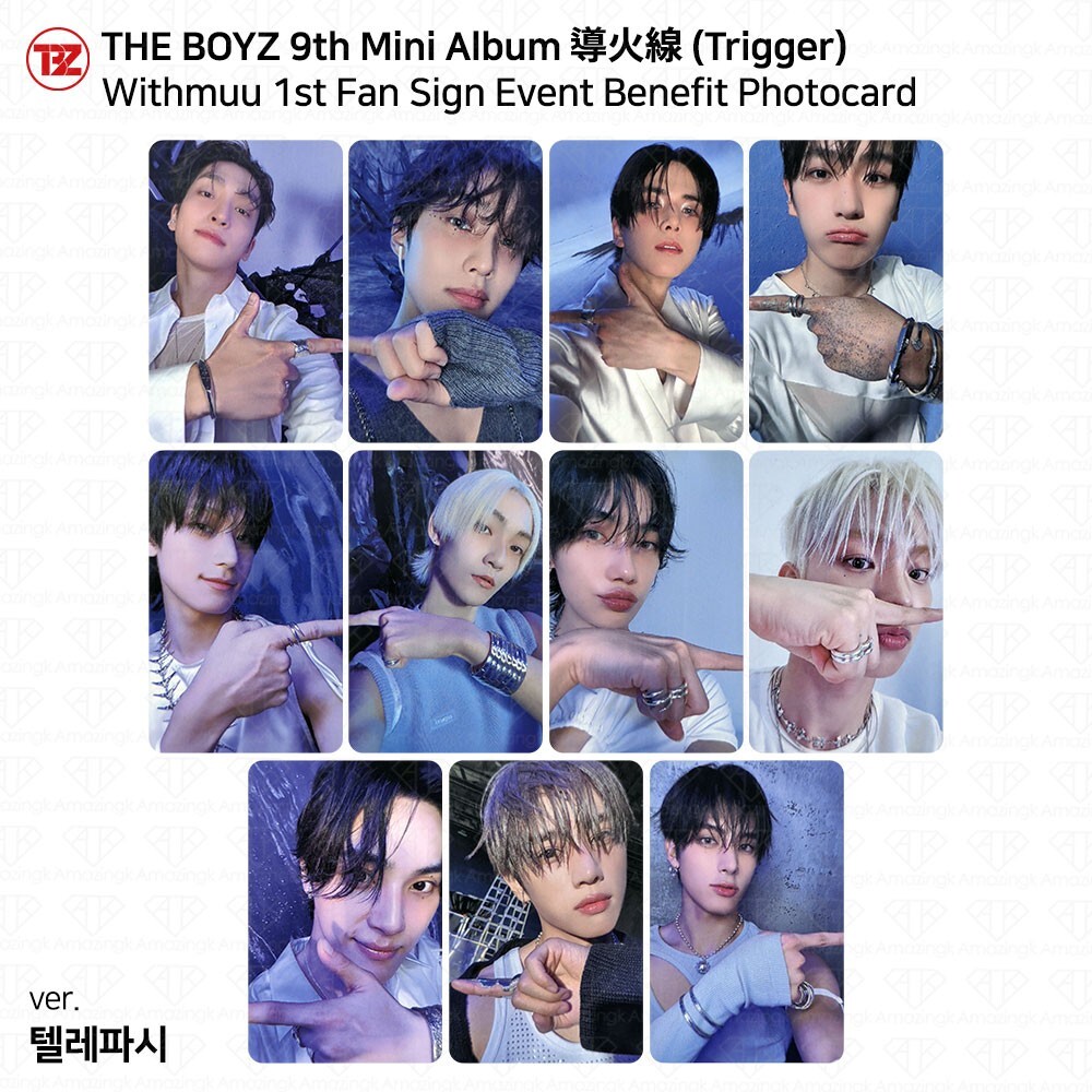 The Boyz 9th Mini Album 導火線 TRIGGER Withmuu 1st Fan Sign Event