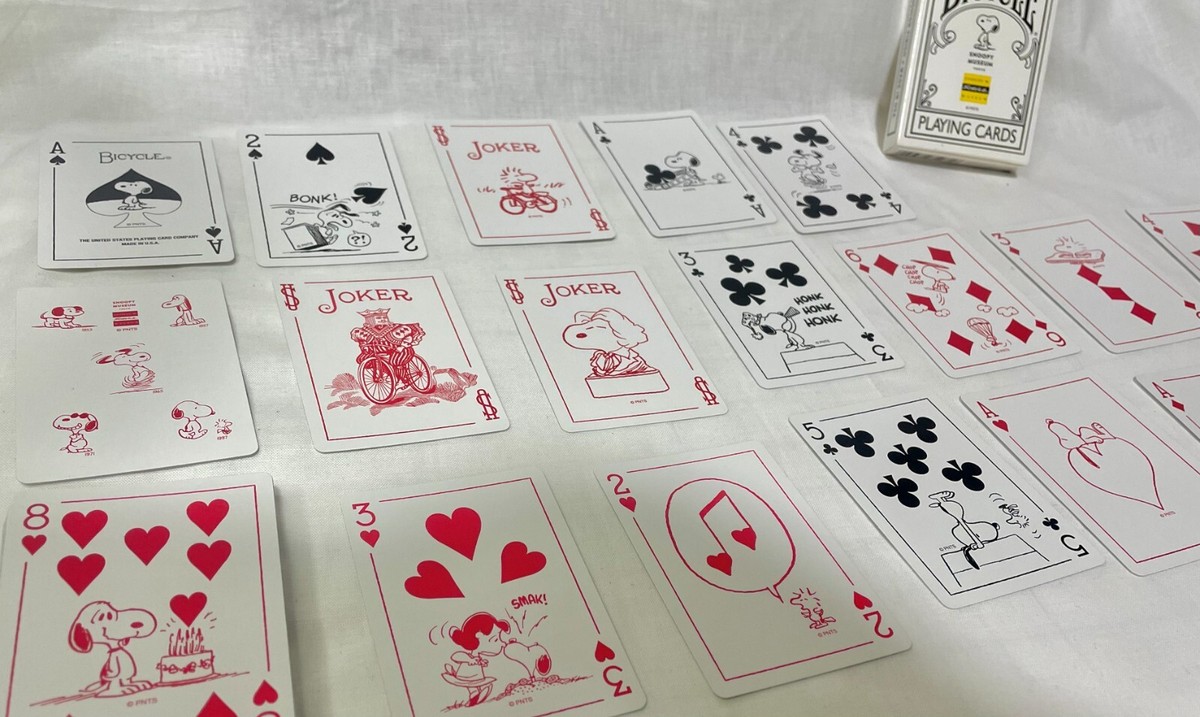 Snoopy Museum, Bicycle Playing Cards, Japan Limited. | eBay