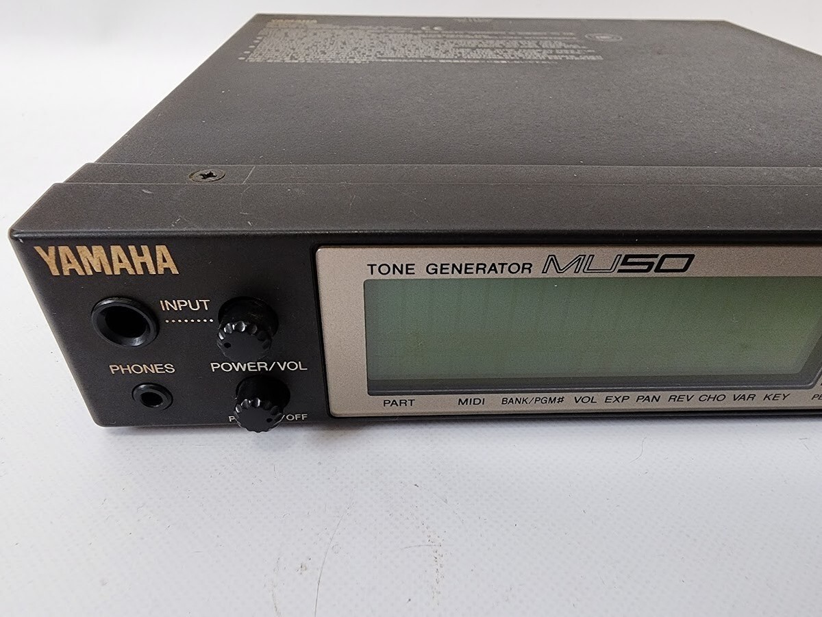 YAMAHA MU50 Tone Generator Sound Module MiDI sound source | eBay