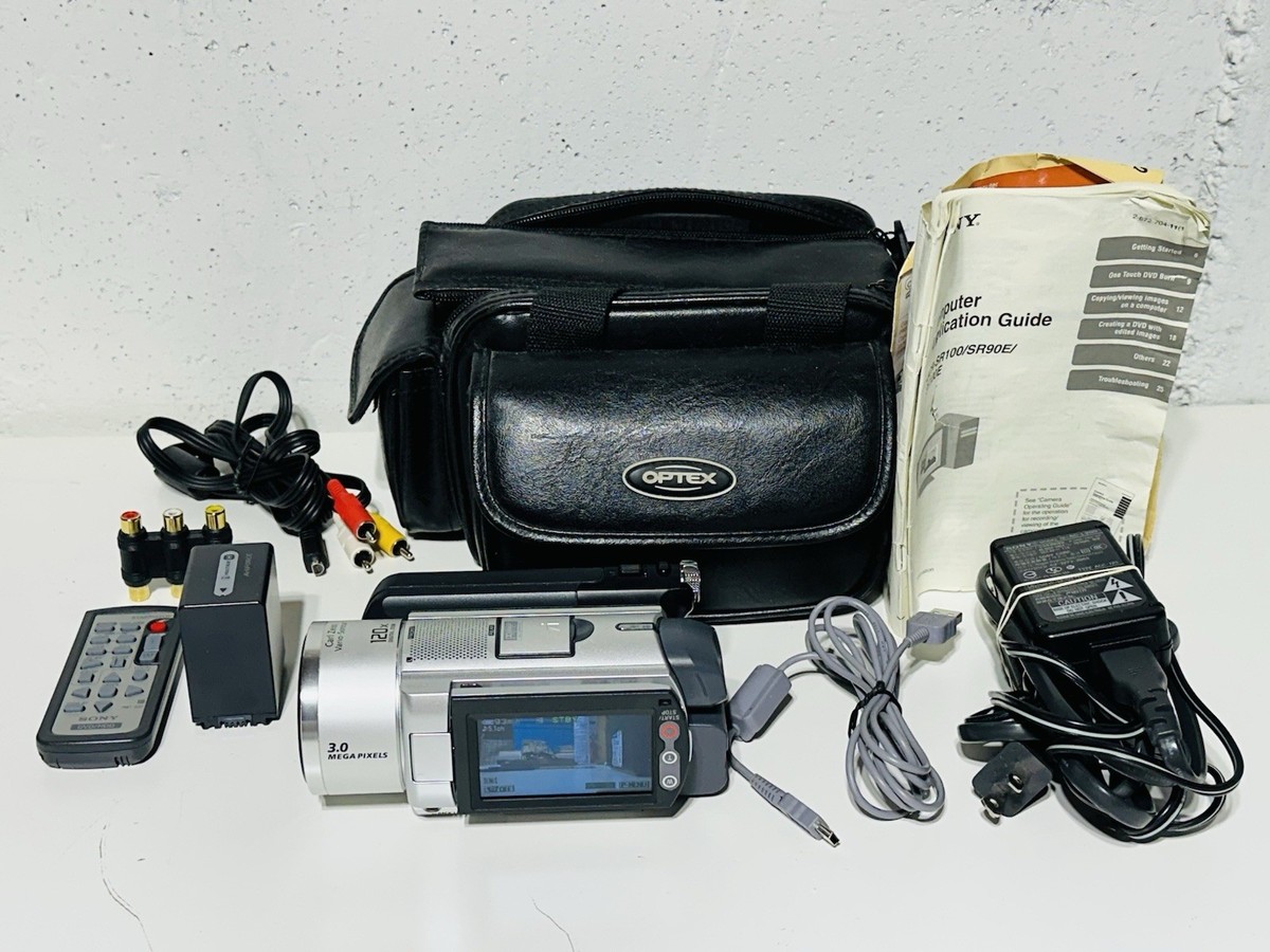 Sony Handycam DCR-SR100E Camcorder for sale online | eBay