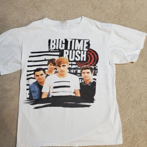 Vintage Big Time Rush Summer Tour 2012 Cotton White All Size