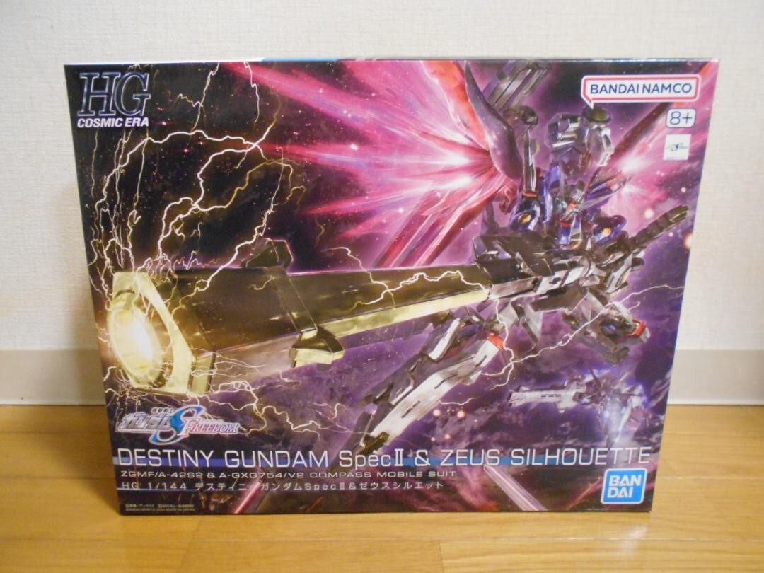 HG 1/144 Destiny Gundam Spec II & Zeus Silhouette SEED FREEDOM
