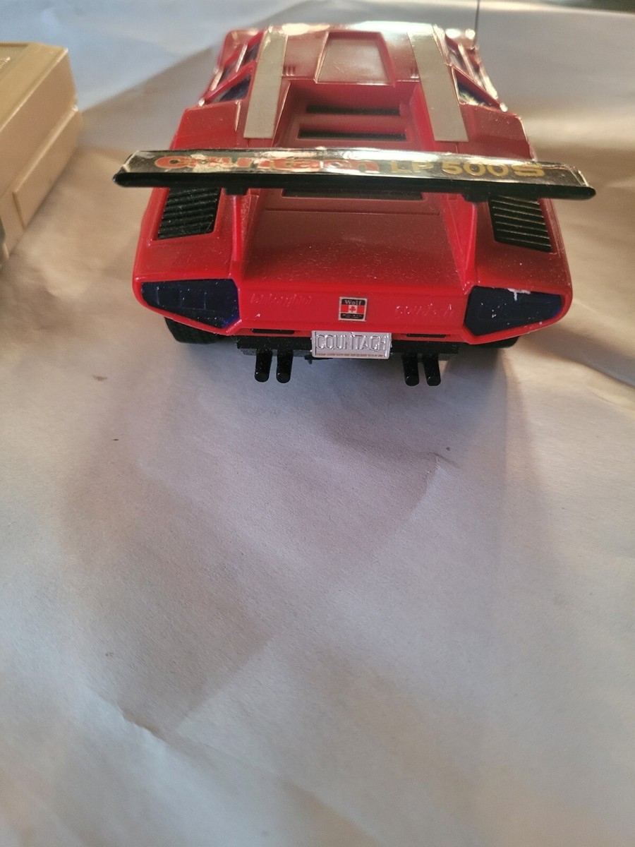 Vintage NIKKO RC Lamborghini Countach LP500S 1/24 Made In Japan | eBay