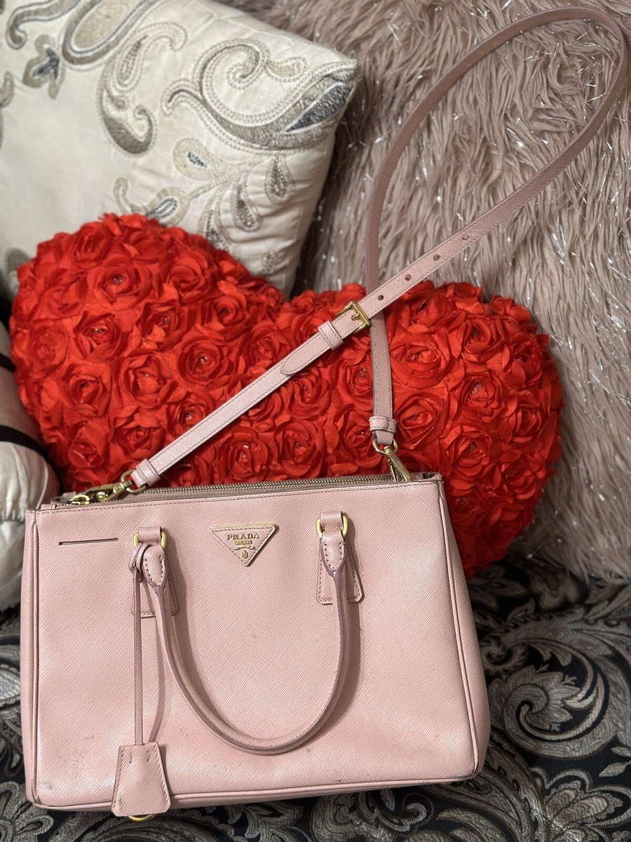 Prada Galleria Saffiano ORCHIDEA (Dusty Pink) Large Leather Double