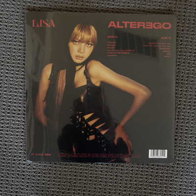 BLACKPINK Lisa - Alter Ego Black Vinyl LP with Signed Insert | eBay