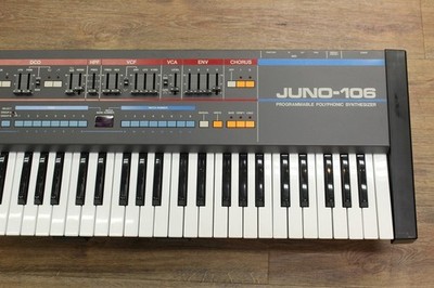 Roland Juno-106 Vintage Analog Synthesizer 61-Key 6-Voice DCO MIDI