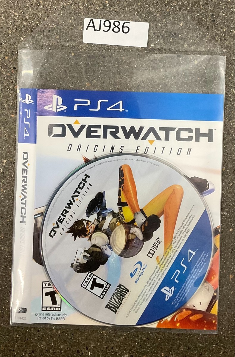 Overwatch: Origins Edition (Sony PlayStation 4, 2016) No Case