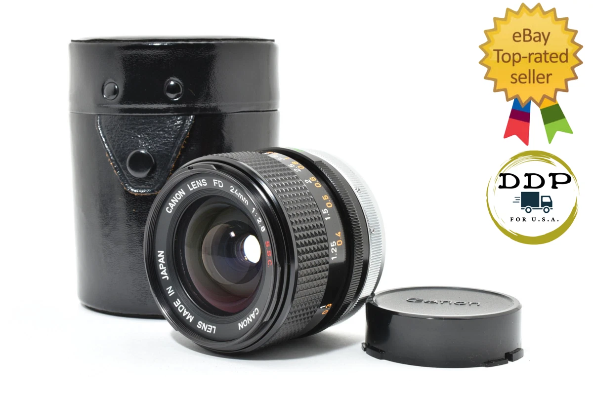 Canon FD f/2.8 Camera Lenses 24mm Focal for sale - eBay