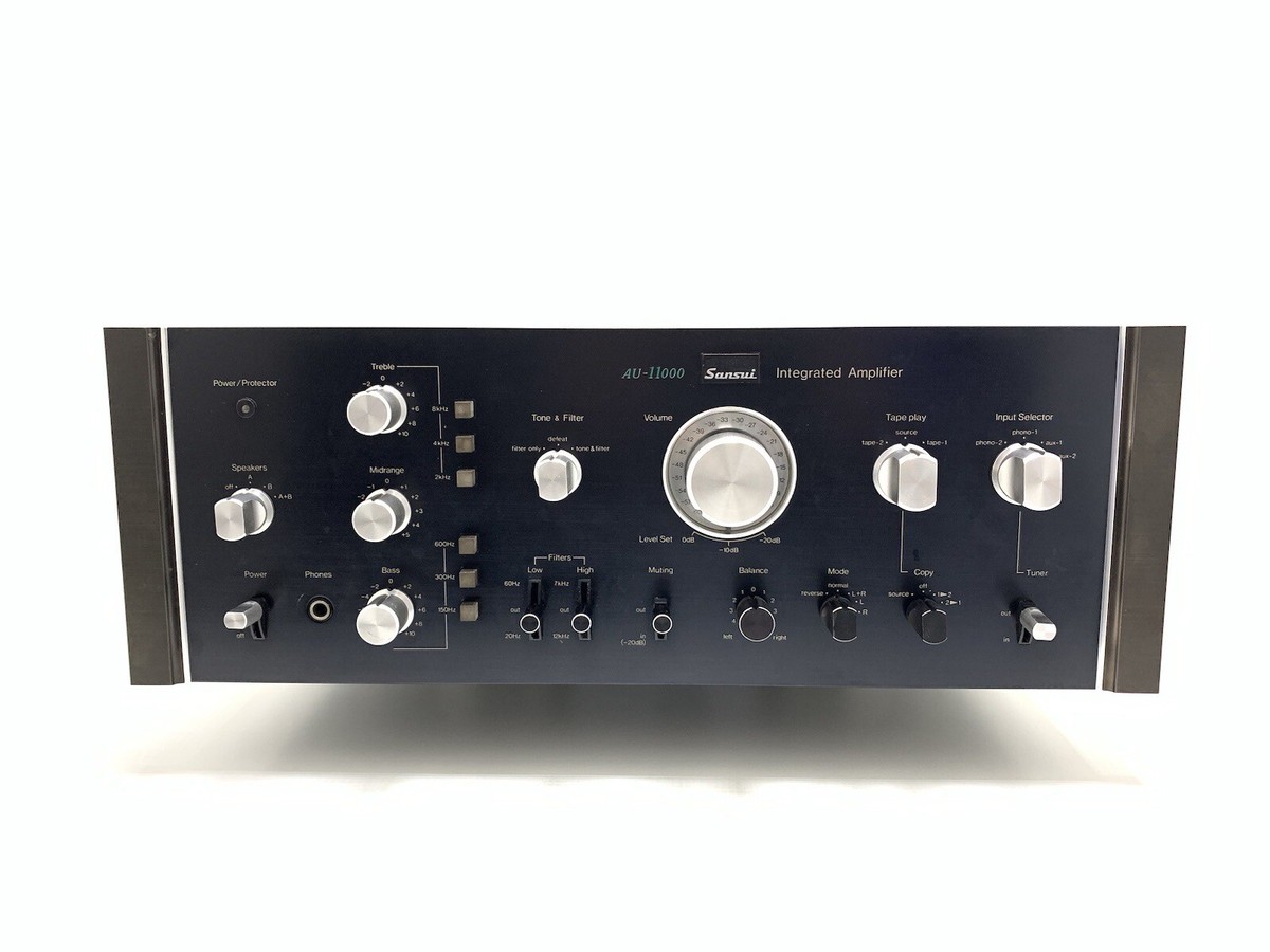 SANSUI AU 11000 RARE Integrated Stereo Amplifier 220W RMS Vintage