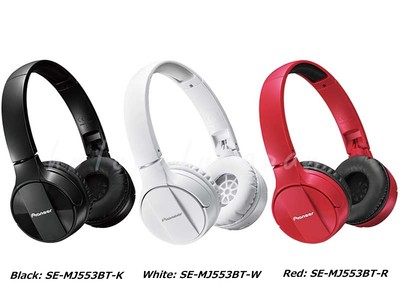 Pioneer SE-MJ553BT Bluetooth Wireless Hands free call genuine NEW