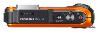 Panasonic LUMIX DMC-TS5 / DMC-FT5 16.1MP Digital Camera - Orange