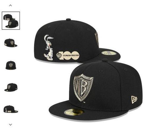 New Era 59FIFTY Cap Warner Brothers 100th Anniversary size 7 3/8
