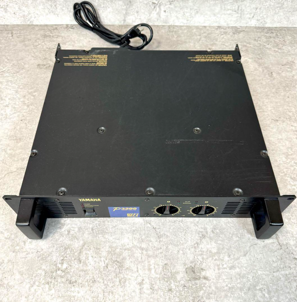 Yamaha P3200 Used Tested Working Stereo Power Amplifier Black