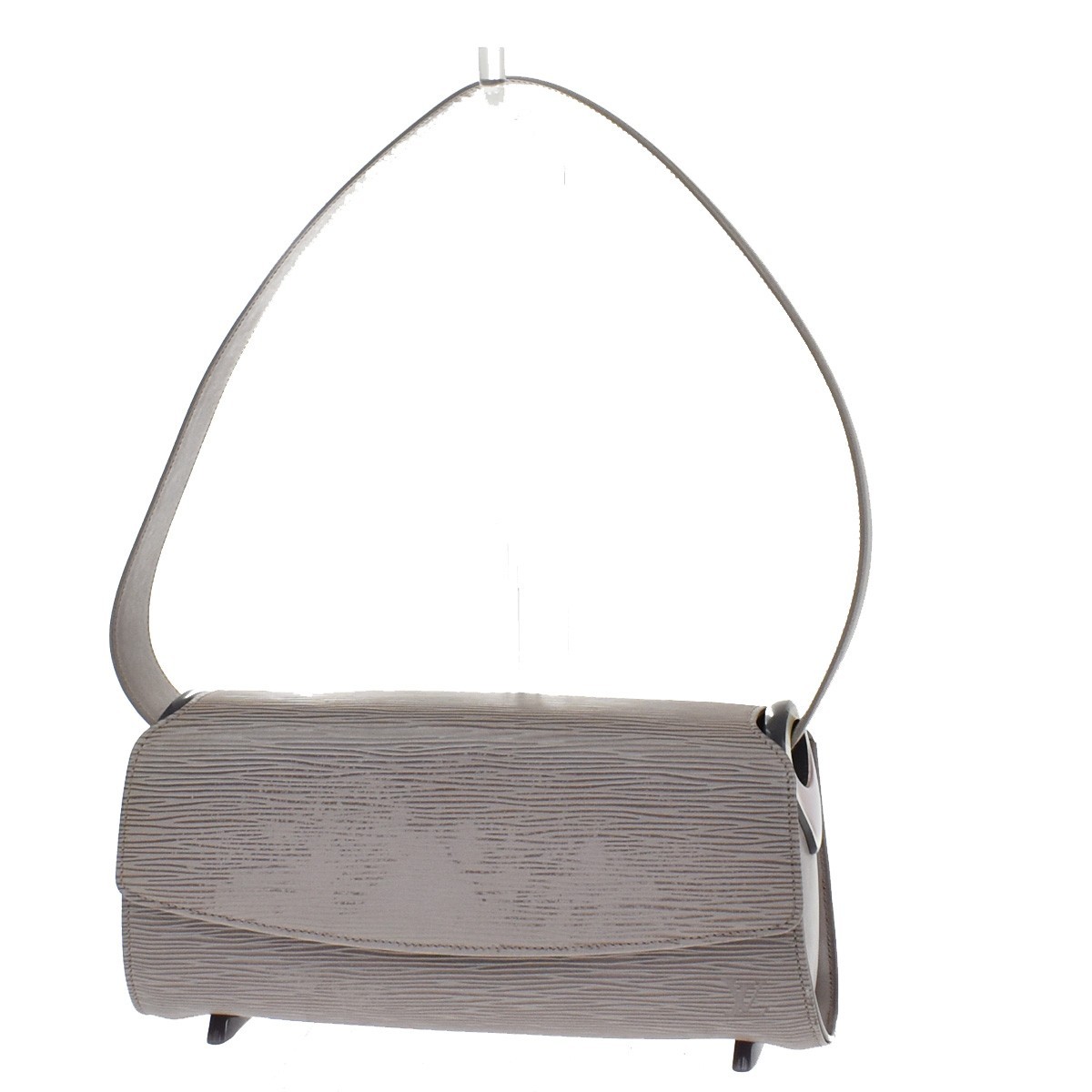 LOUIS VUITTON LV Logo Nocturne PM Shoulder Bag Epi Leather Lilac