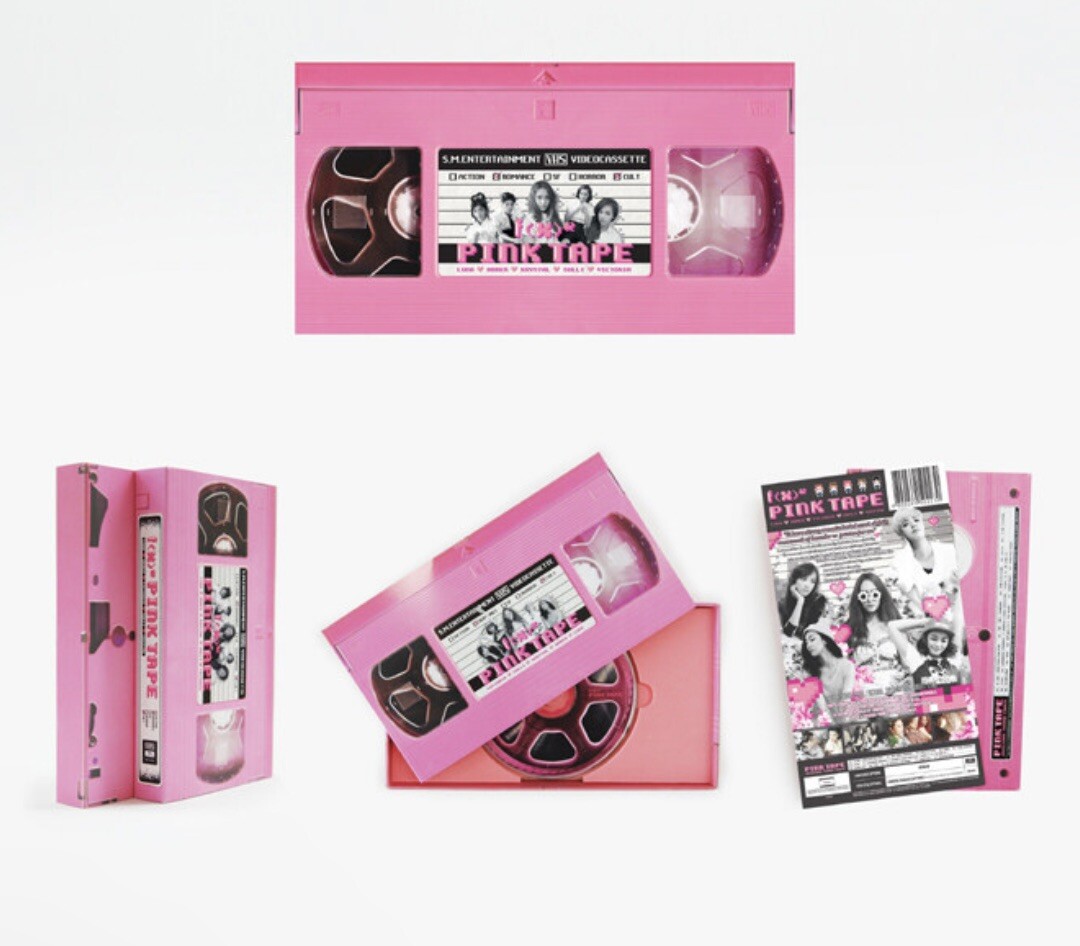 f(x) - PINK TAPE 2nd Album SEALED CD + Photobook+Photocard+etc FX