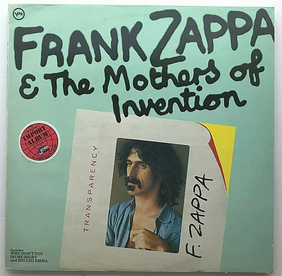 FRANK ZAPPA & THE MOTHERS OF INVENTION 