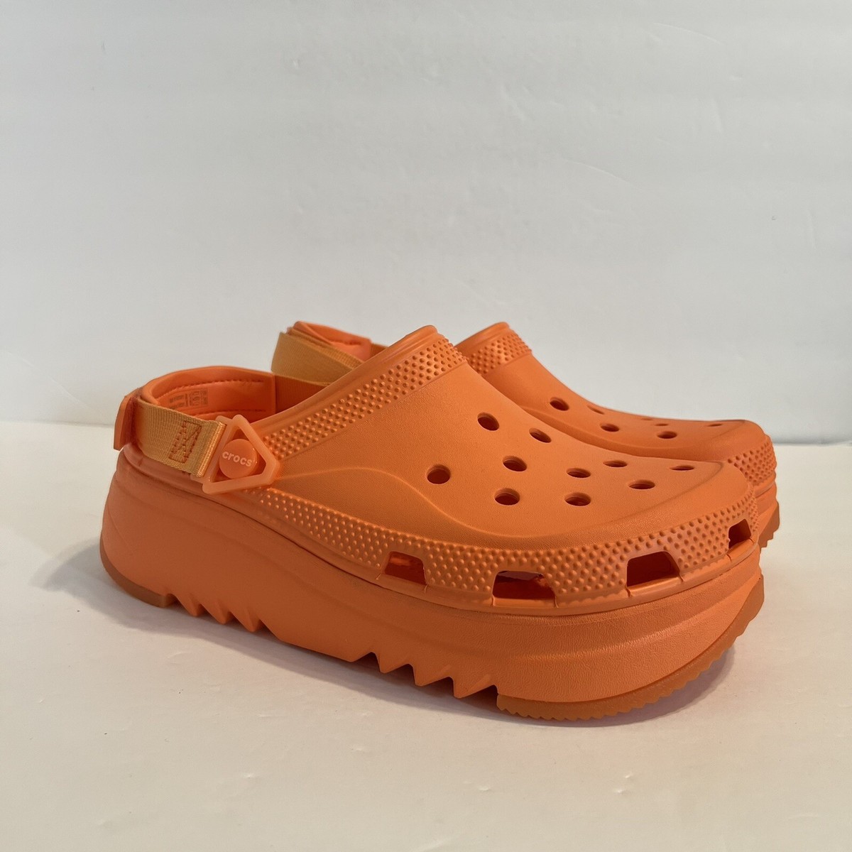 Crocs Hiker Xscape Clog Persimmon Orange M9 Unisex Platform Sandal