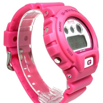 G-SHOCK DW-6900 A BATHING APE BAPE Collaboration Model Pink NFS