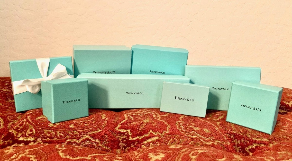 TIFFANY & CO. Gift Box Variety sizes | eBay