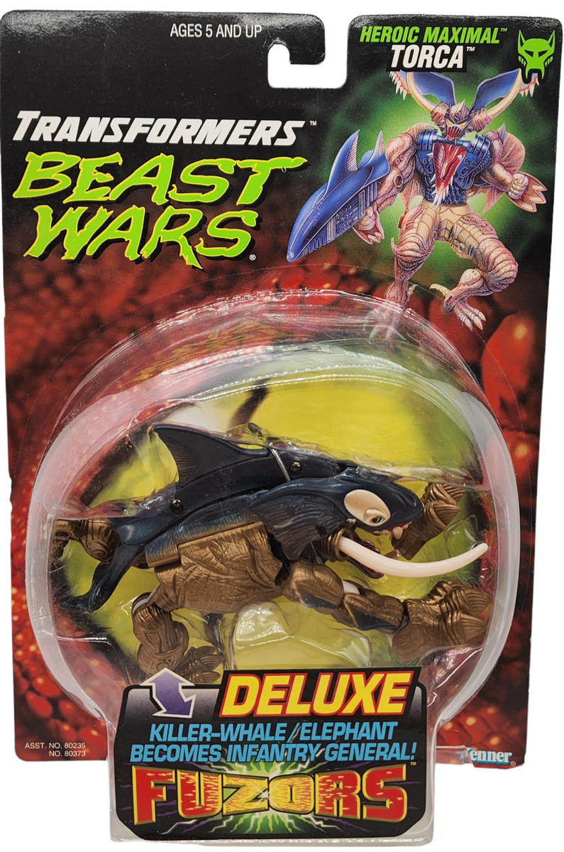 Transformers Beast Wars Deluxe Fuzors Heroic Maximal Torca New