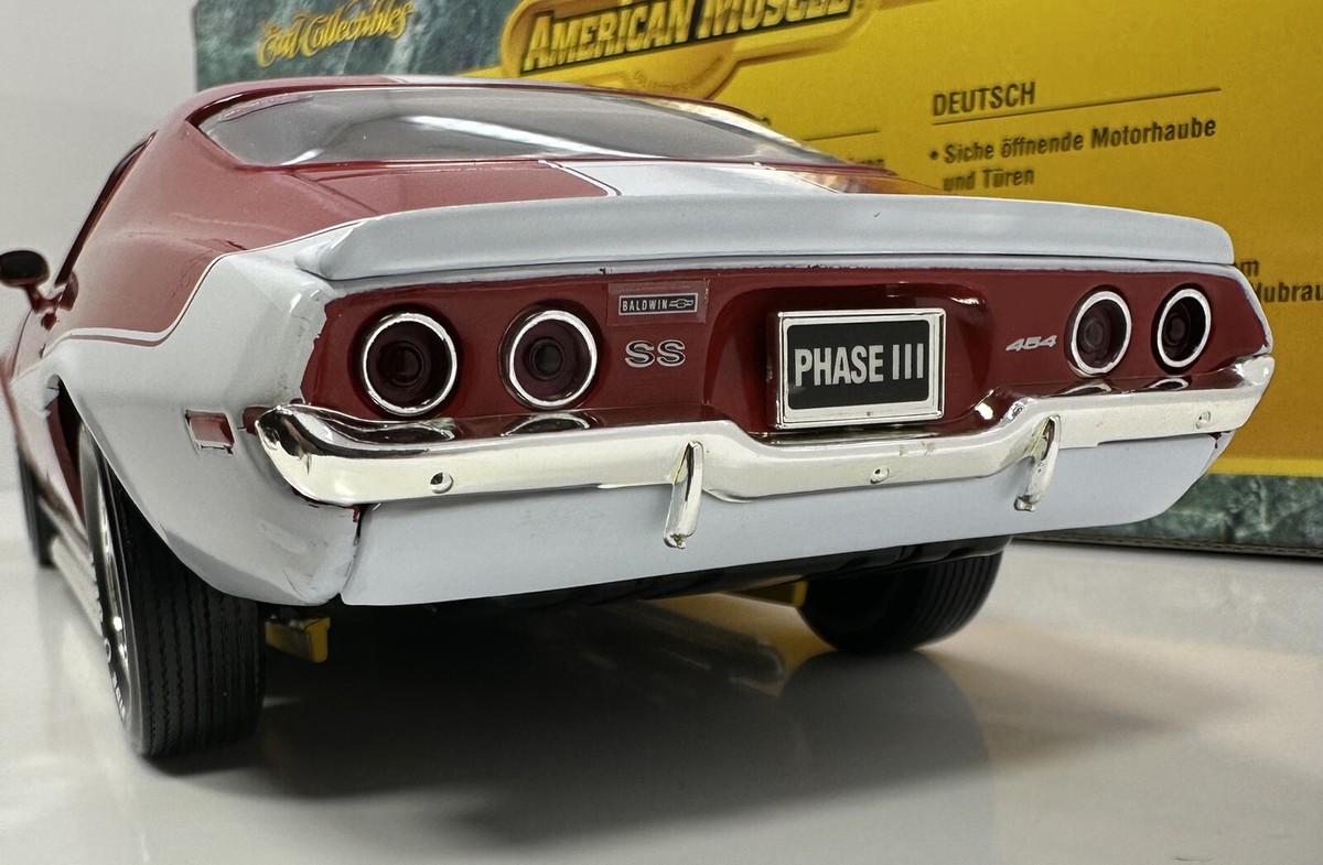 American Muscle 1/18 Scale 1970 1/2 CAMARO “BALDWIN MOTION” | eBay
