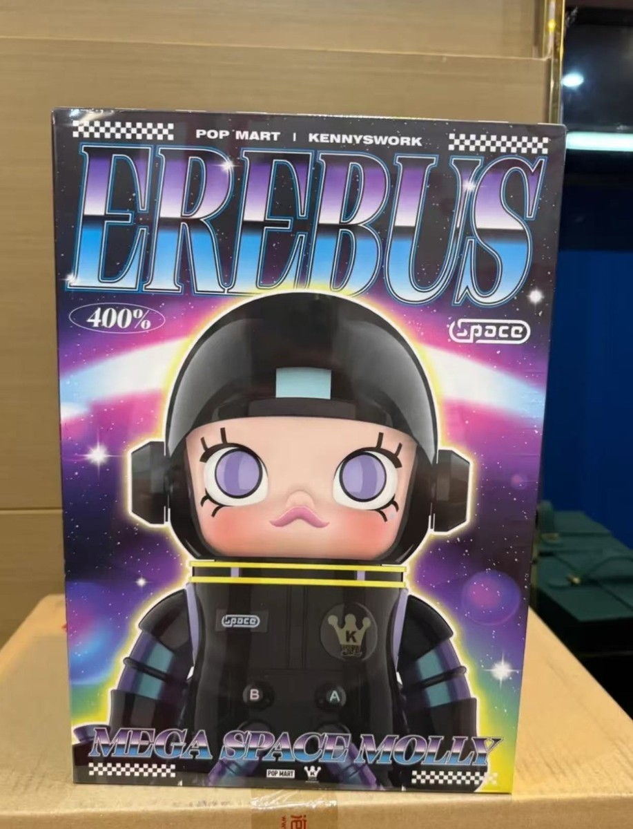 POP MART - MEGA SPACE MOLLY 400% - Erebus - 100% Authentic | eBay
