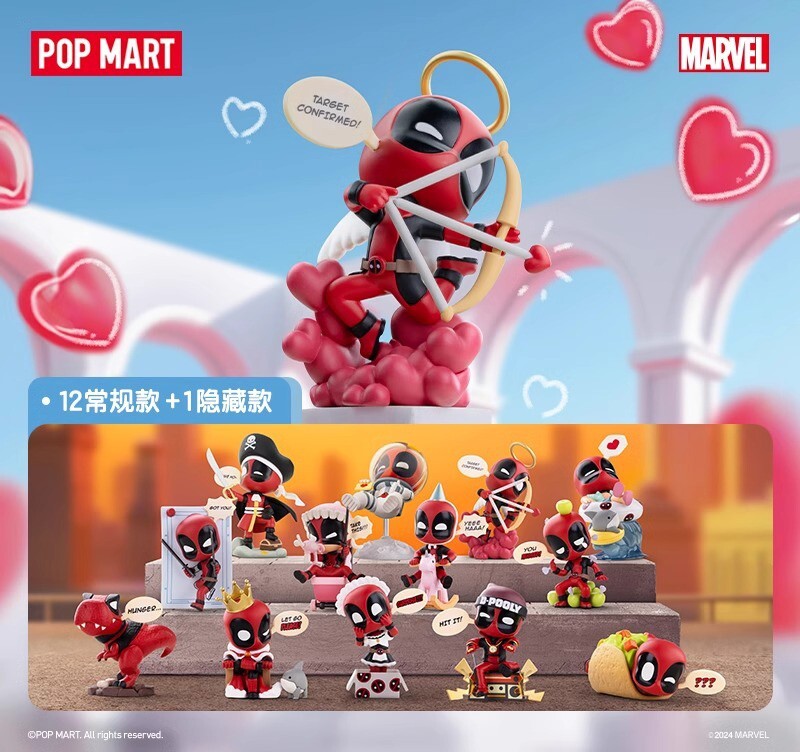 POP MART Marvel Deadpool Series Figures Confirmed Blind Box Toy