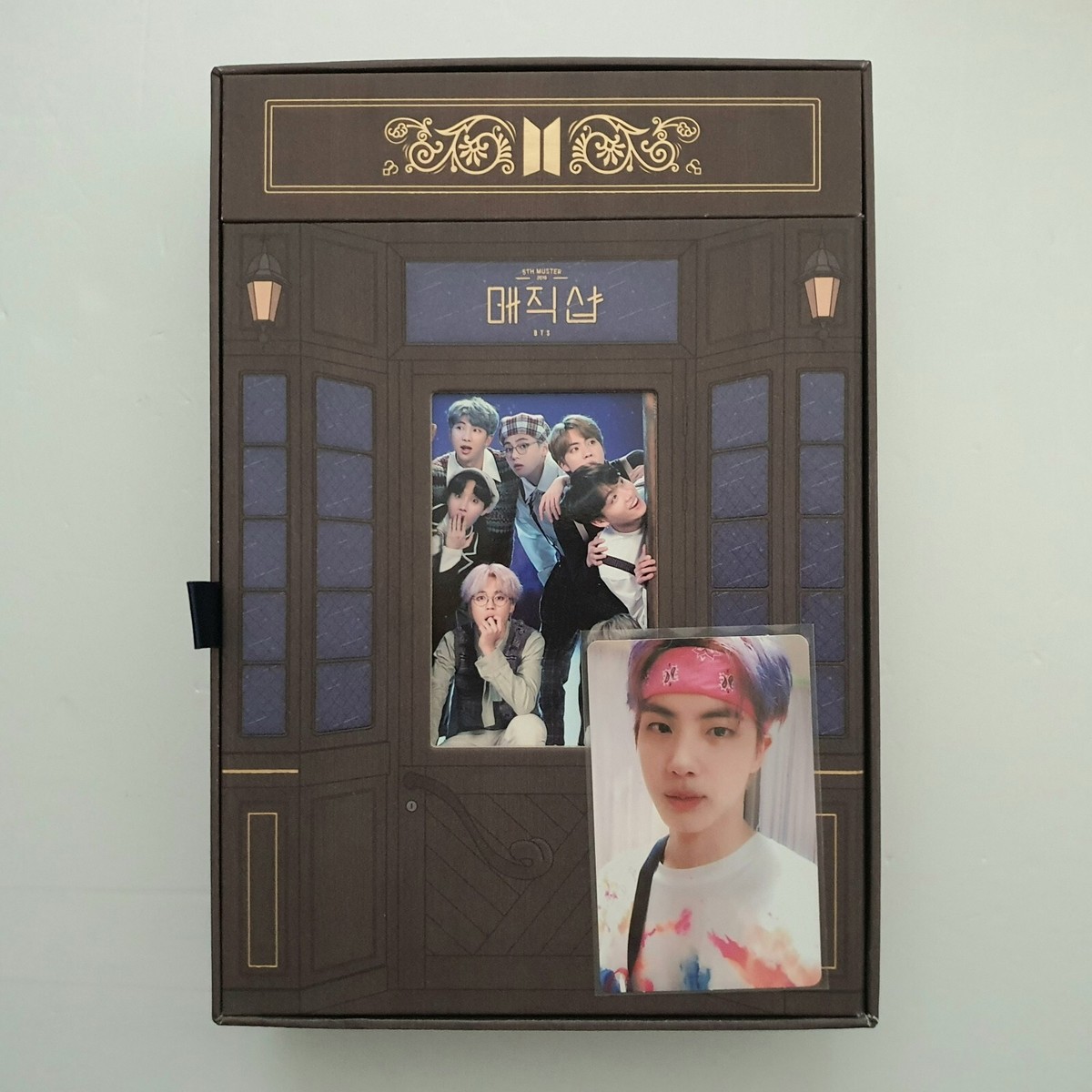 BTS Official 5th Muster Magic Shop DVD Full Set Jin Photocard Free