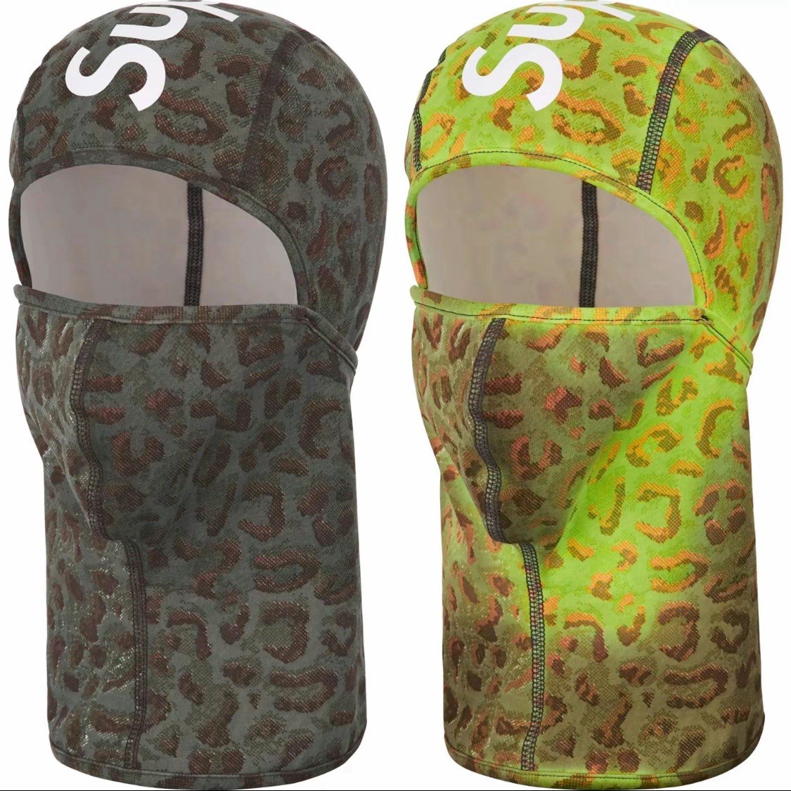 New Supreme Heat Reactive Leopard Mask Balaclava Shiesty Ski Mask