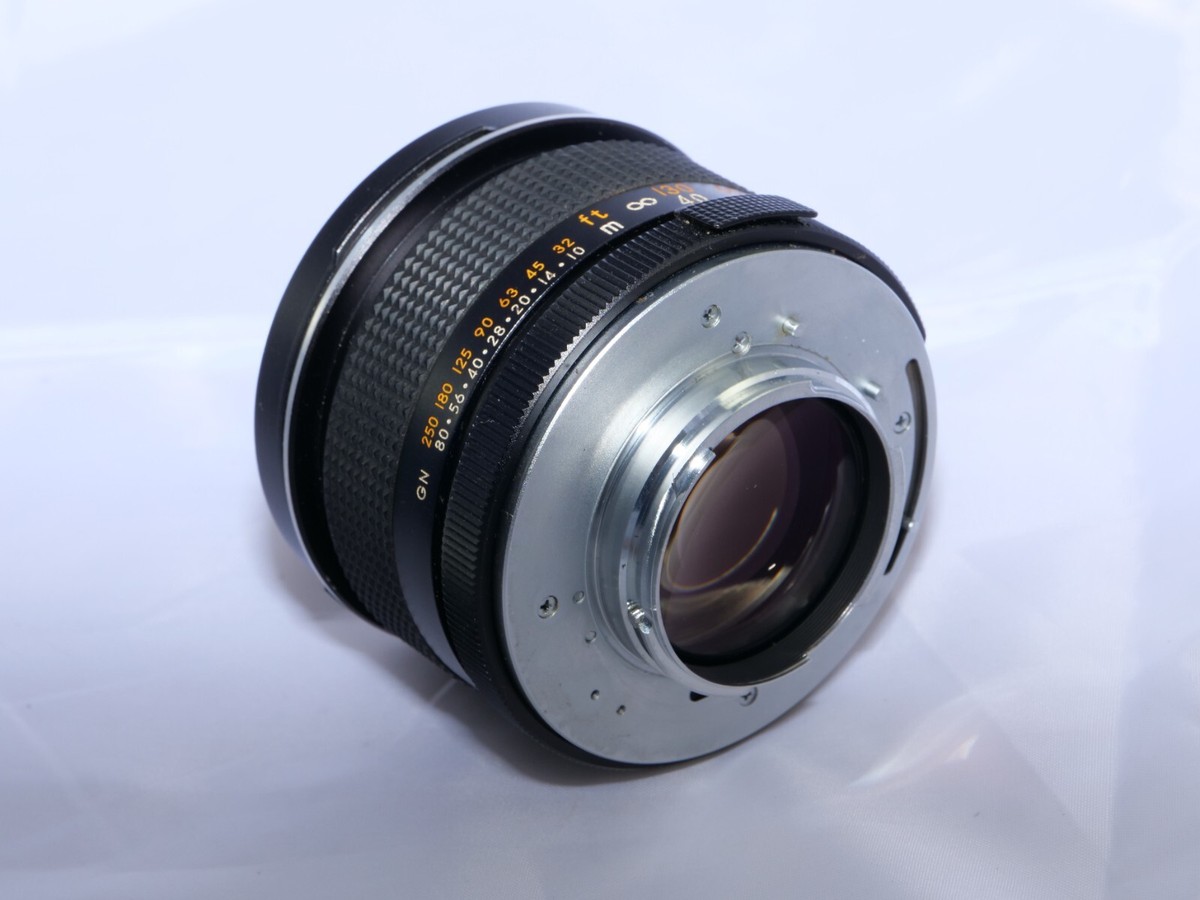 Topcon Super DM black camera. GN-Topcor 50mm f1.4 lens. Topcon