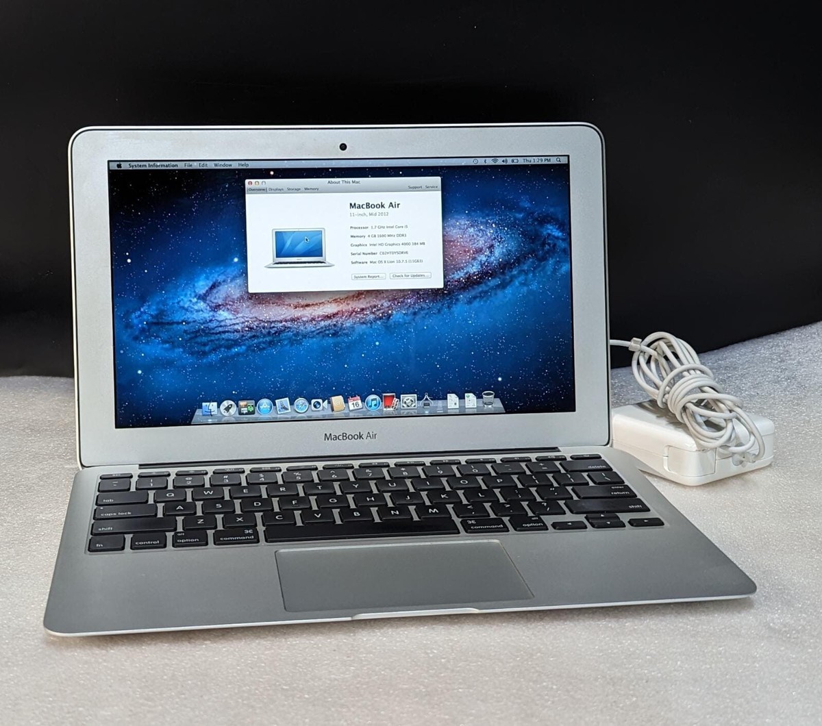 MacBook Air 11.6inch, Mid 2012 1.7GHz Intel Core i5 - 4GB 64GB | eBay