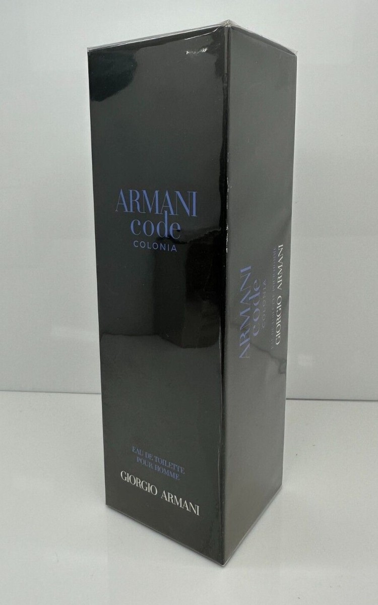Armani Code Colonia Eau de Toilette Spray Multiple Sizes 2.5 Oz