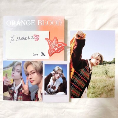 ENHYPEN NI-KI ORANGE BLOOD ENGENE ver. CD + Photo book + Photo
