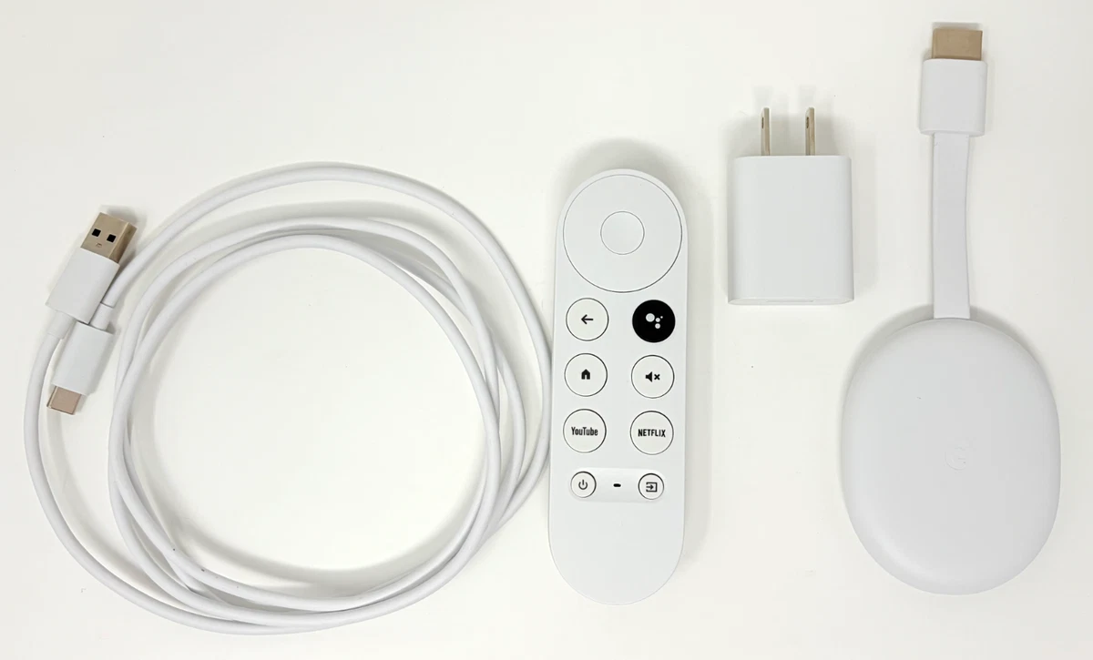 Google Chromecast with Google TV White 2160p Google Assistant