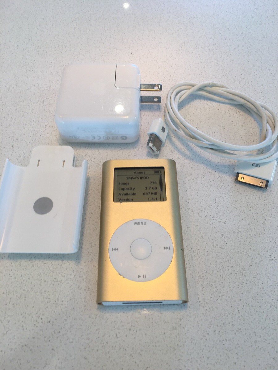 Apple Ipod Mini Gold First Generation (4GB) | eBay