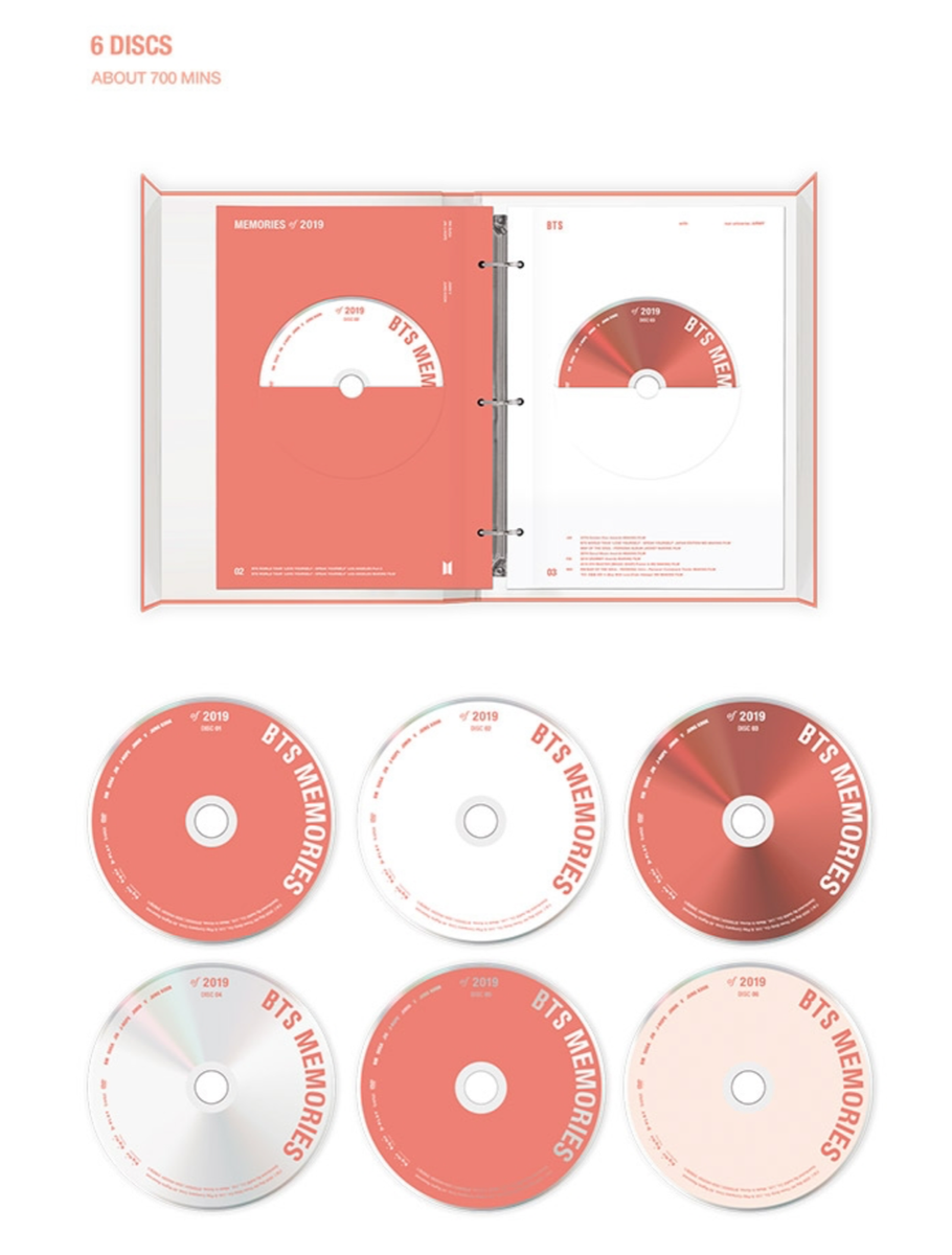 BTS Memories of 2019 DVD Full Set - NEW & FACTORY SEALED | eBay