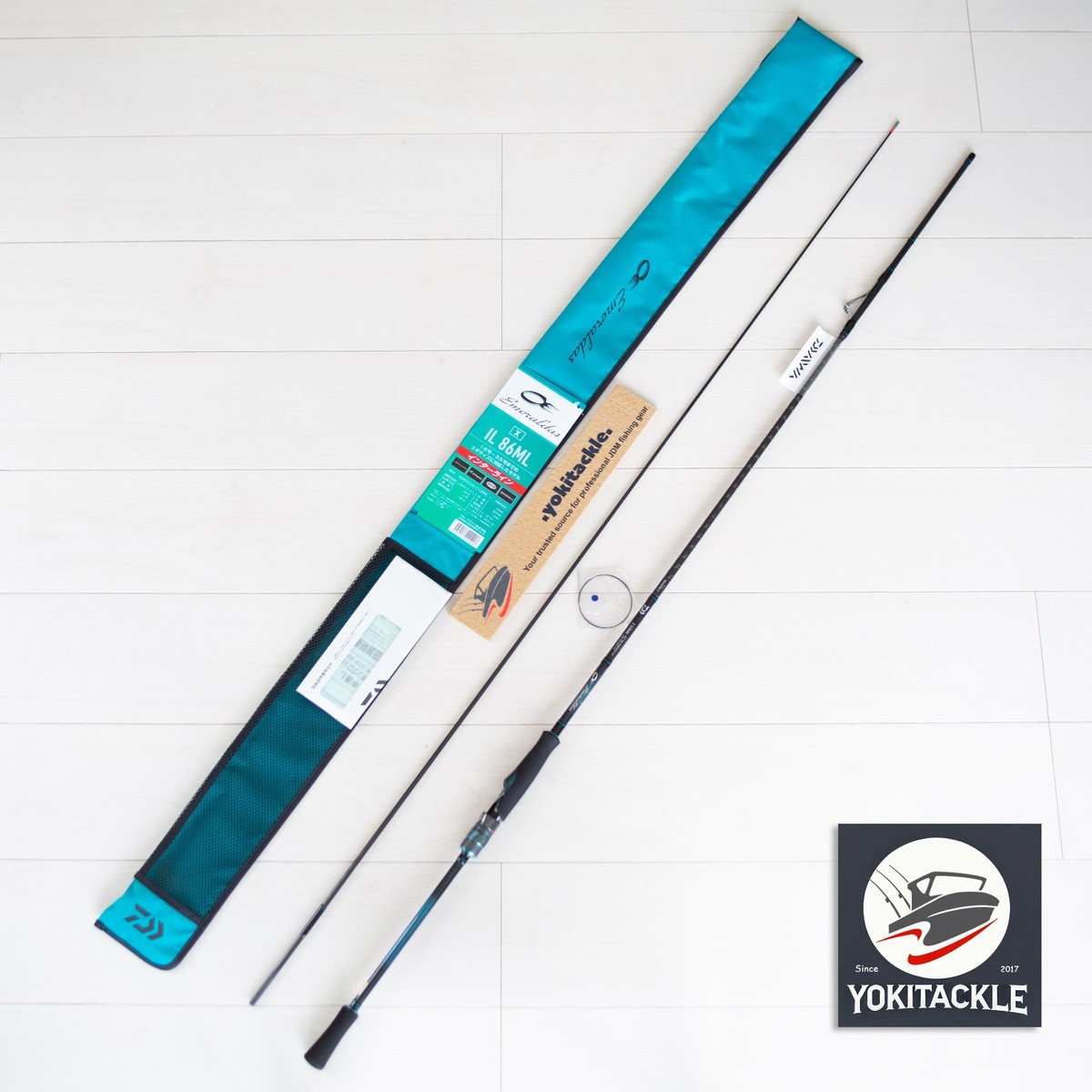 Daiwa 25 EMERALDAS X IL 86ML-J Inter Line Spinning Rod for Eging